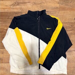 Nike Black Jacket with White Label